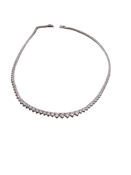 Collana Domar in Argento Cubic Zirconia COAR-411-280 - COAR-411-280